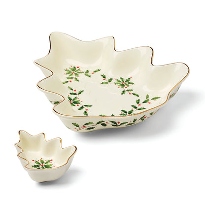 Ensemble de chips et de trempette pour sapin de Noël