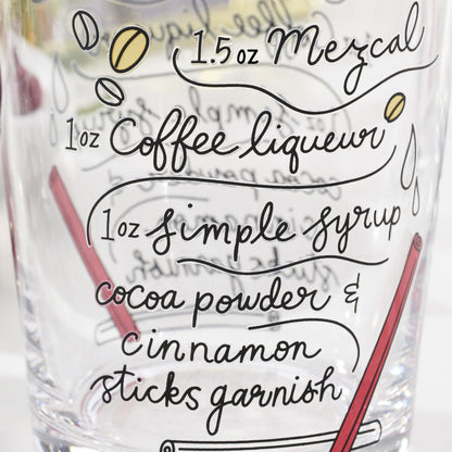 Verres doubles à l'ancienne Make Merry - Lot de 4