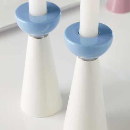 Bougeoirs Oak Street - Lot de 2