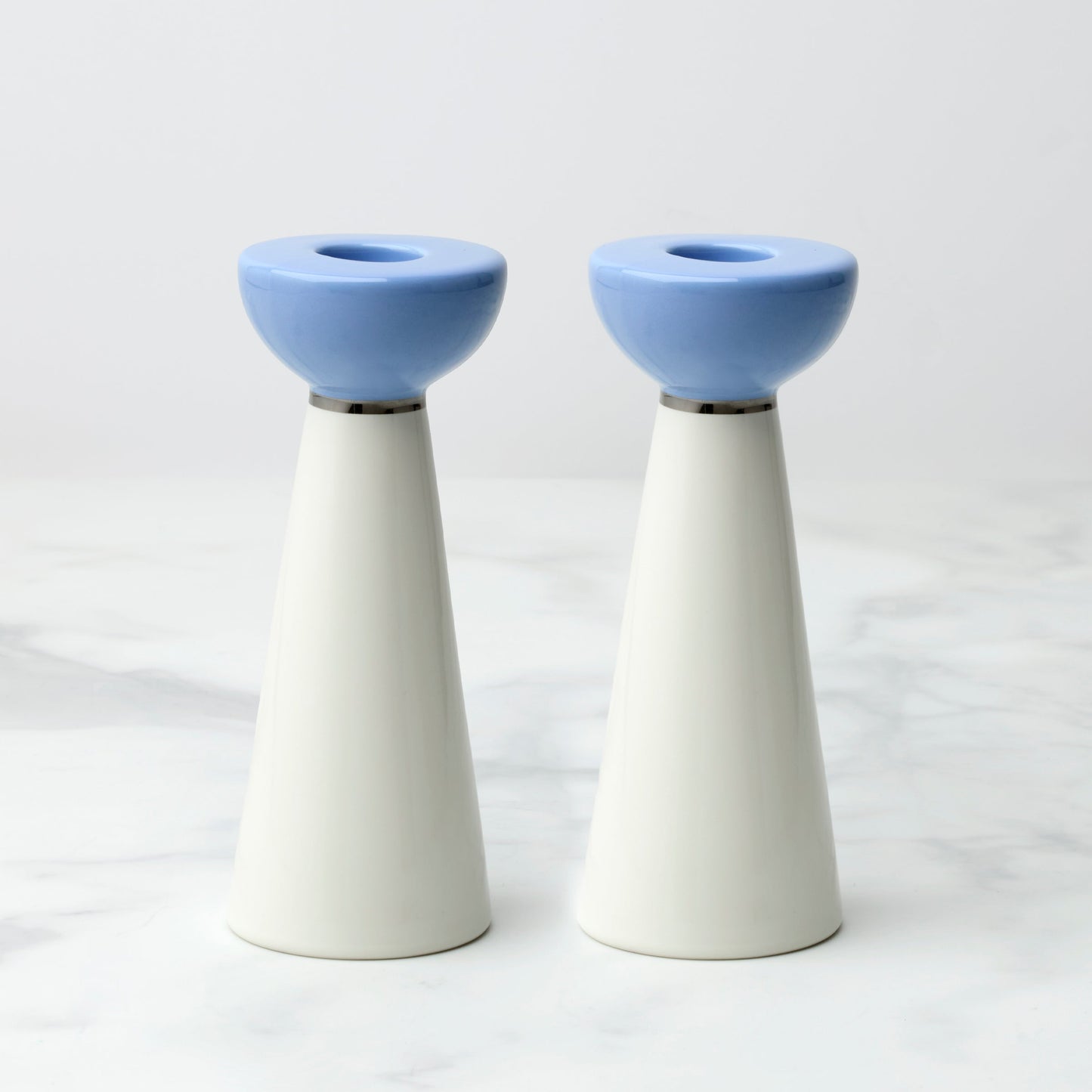 Bougeoirs Oak Street - Lot de 2