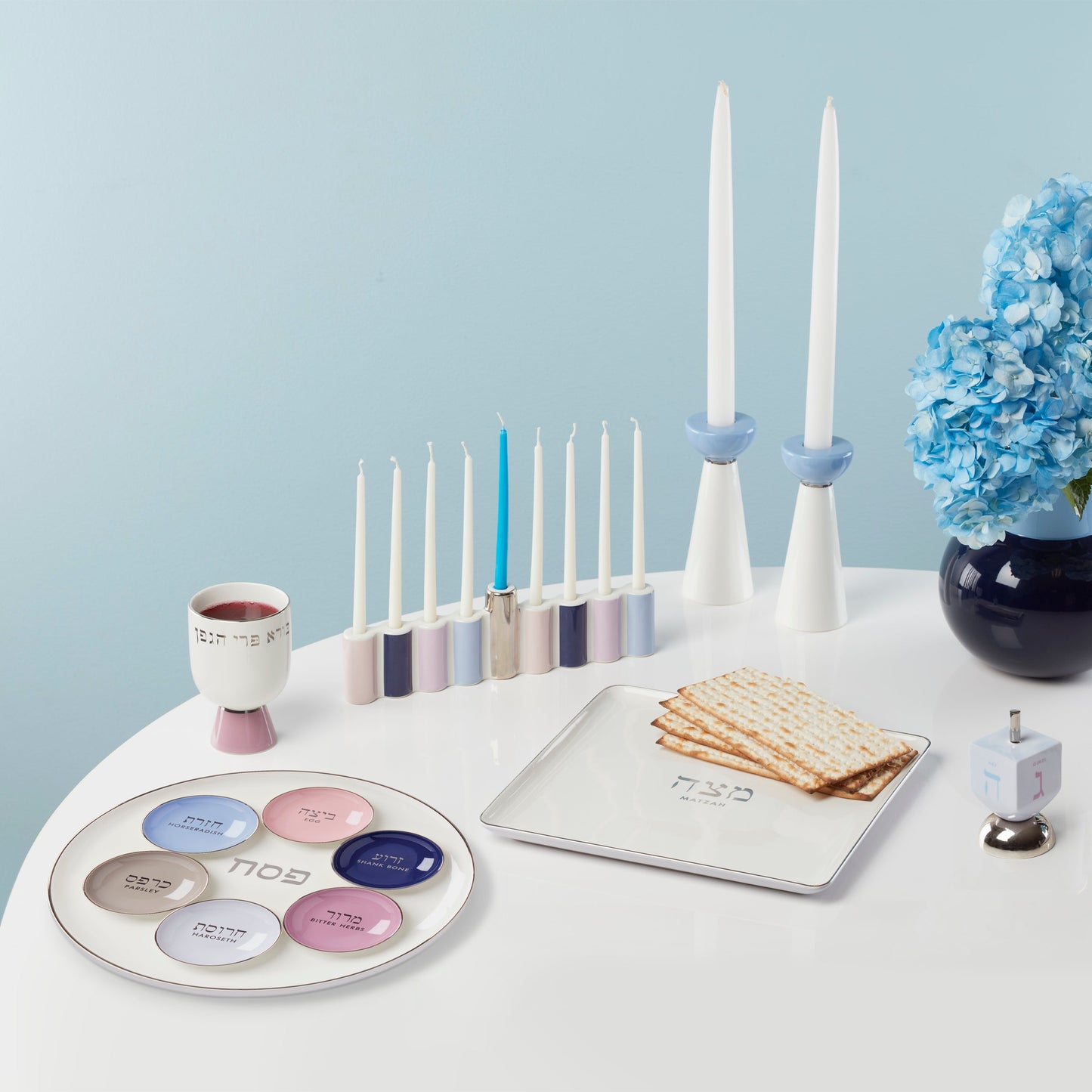 Bougeoirs Oak Street - Lot de 2