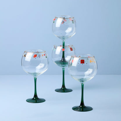 Verres à vin ballon Casse-Noisette Ballet, lot de 4