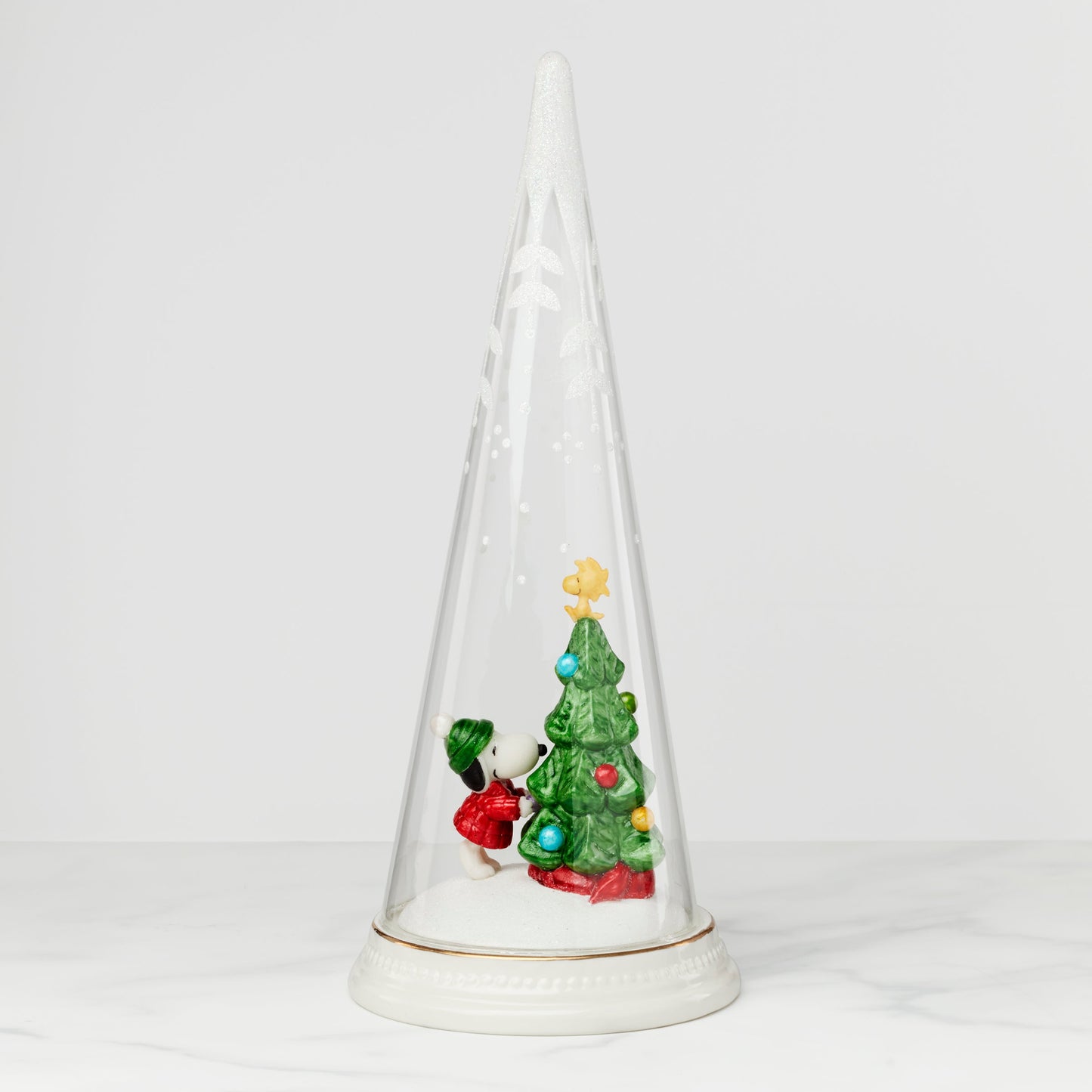 Figurine de Noël joyeuse et magique de Peanuts