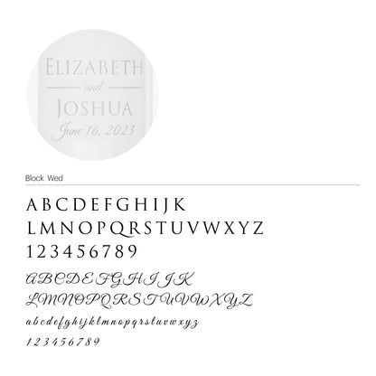 Ensemble de 2 couteaux et pelles à gâteau personnalisés True Love