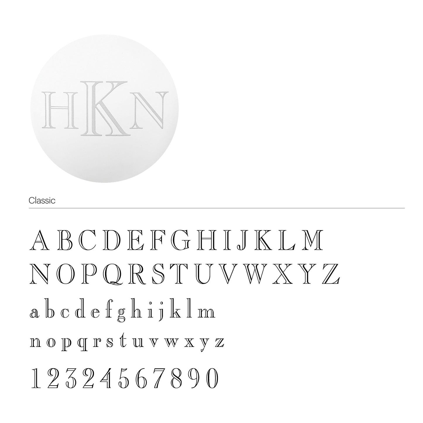 Cloche décorative personnalisée en argent sterling Legacy