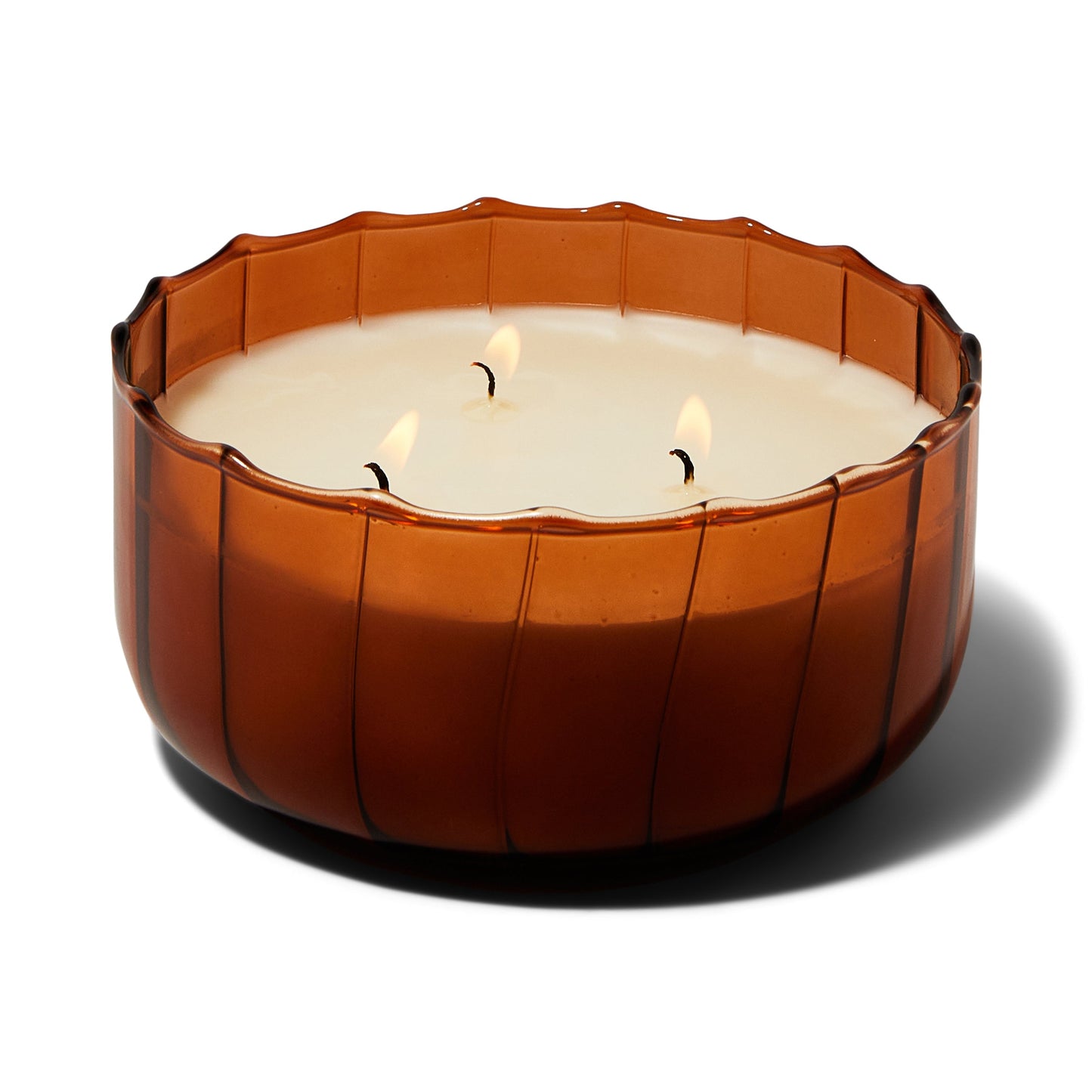 Bougie en cire de soja Ripple 12 oz, tabac patchouli