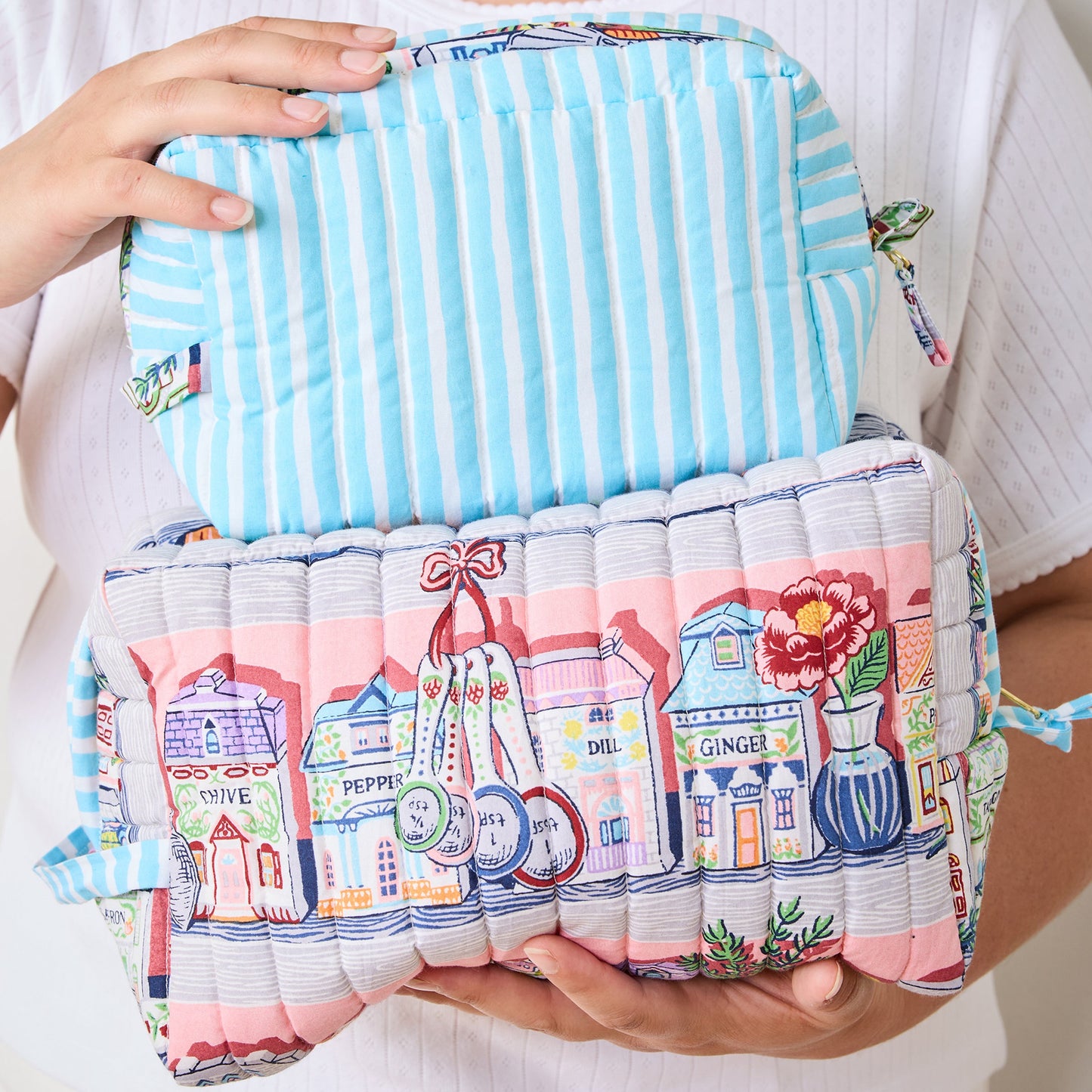 Ensemble de 2 pochettes Lenox Spice Village x Printfresh