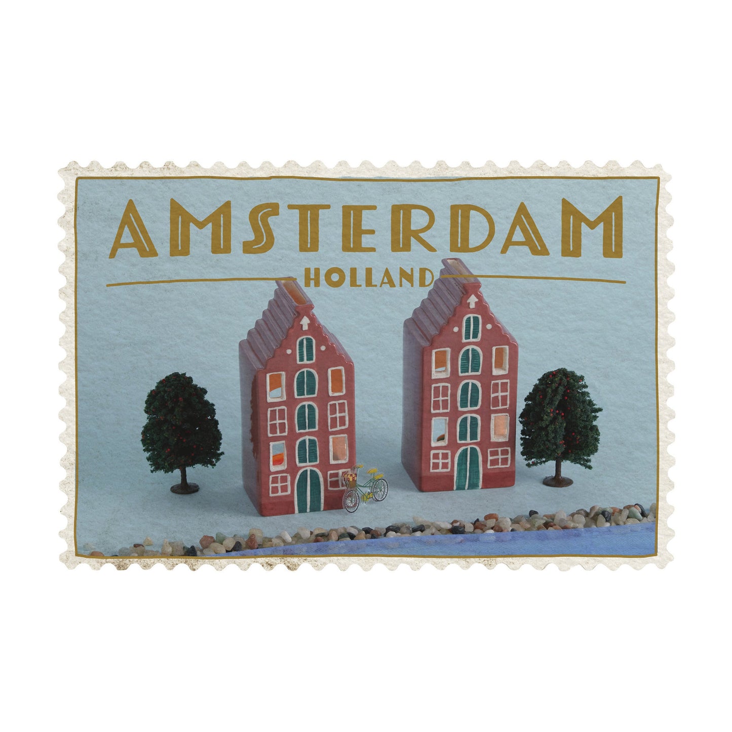 Encensoir avec bougie chauffe-plat et 20 cônes, Amsterdam House